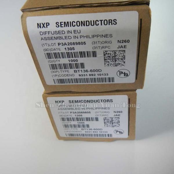 Transistor BT136 Triac BT136 Thyristor BT136 BT136-600D BT136-600E TO-220 Original and New