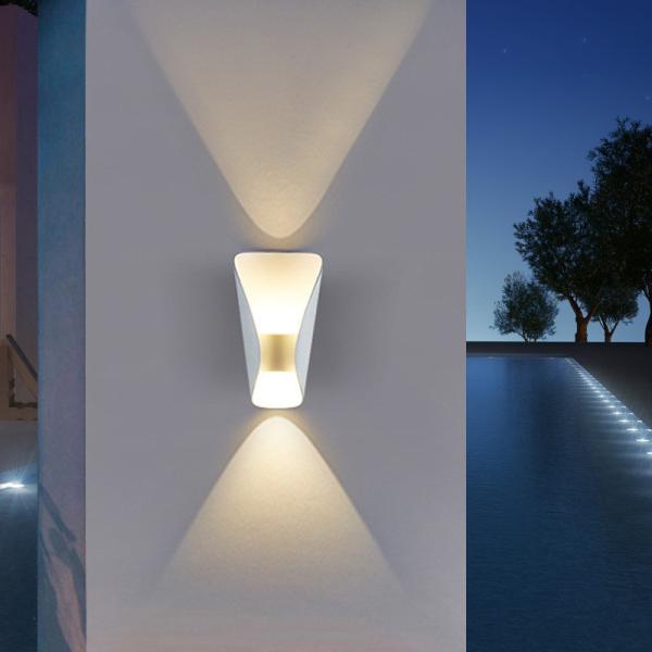 IP65 water proofing exterior wall lamps outdoor COB 6W led wall lights outside led wall lamp light fixtures