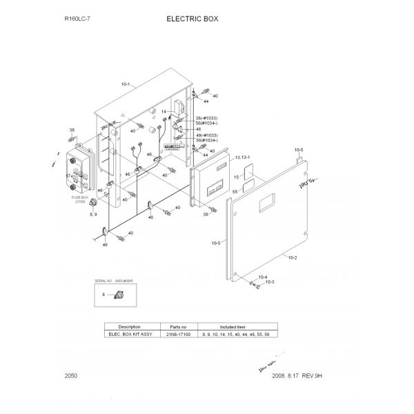 R160LC-7 Excavator Controller CPU 21N5-32100 Aftermarket Excavator Parts