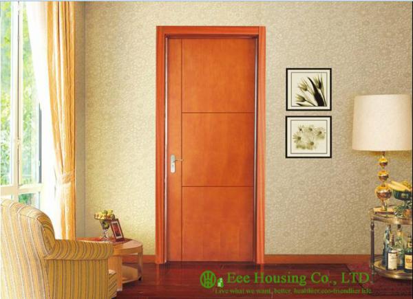 Veneer painting door with natural wood veneer,Customized sizes and design