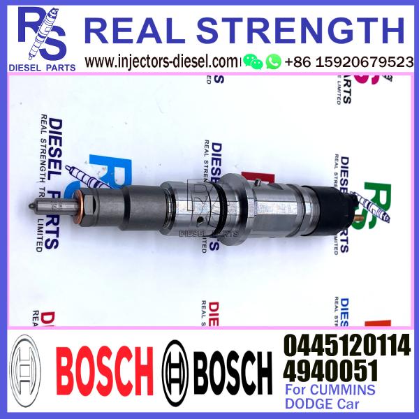 Части двигателя дизеля инжектора 0445120114 BOSCH дизельные 0445120113 0445120114 4940051 для двигателя дизеля CUMMINS