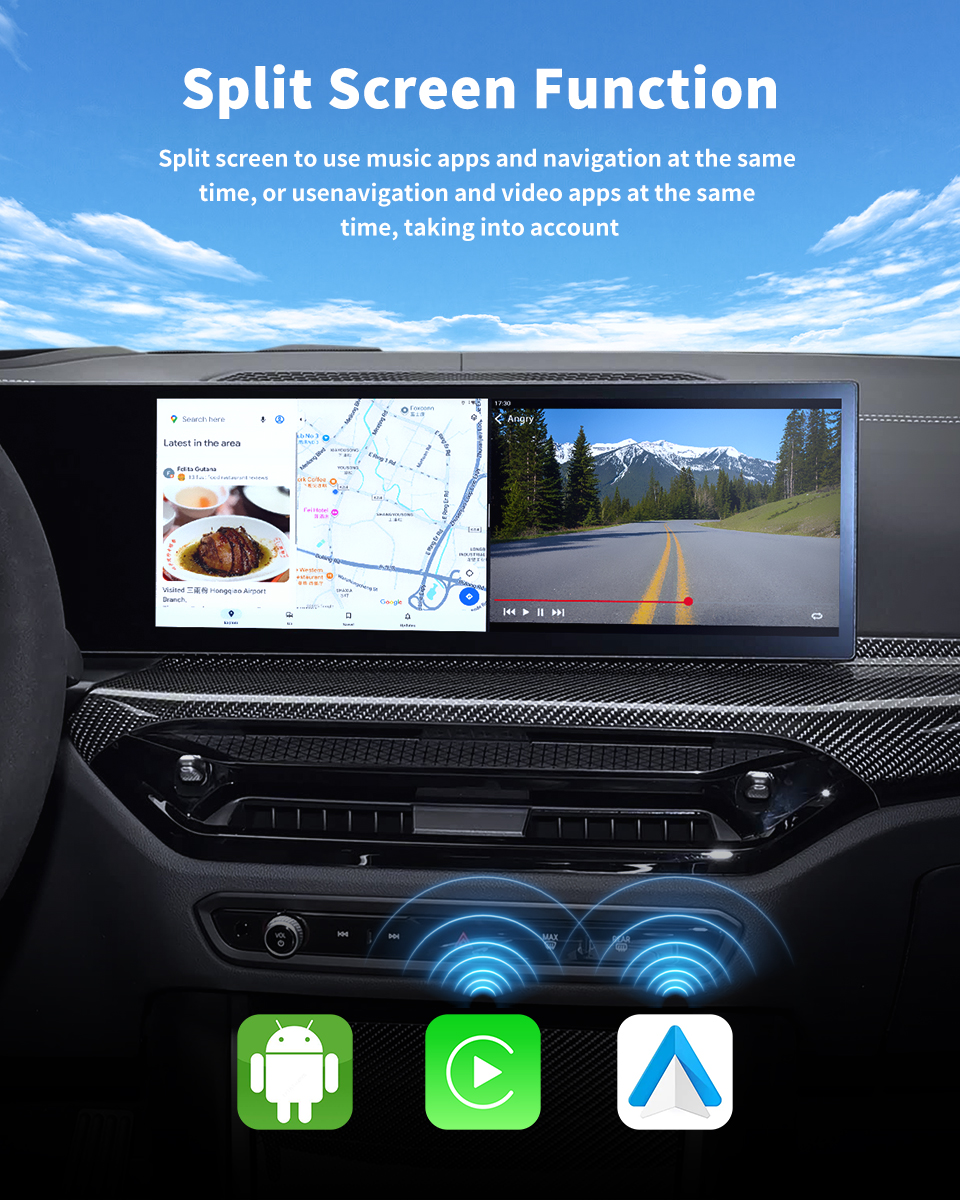 Carsmart BMW AI Box Carplay Adapter Android 13 Customized