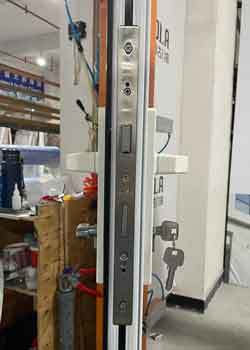 Australian Standard Swing Door with Minimalist Slim Frame and Wind & Rain Resistant Double-layer Tempered Glass