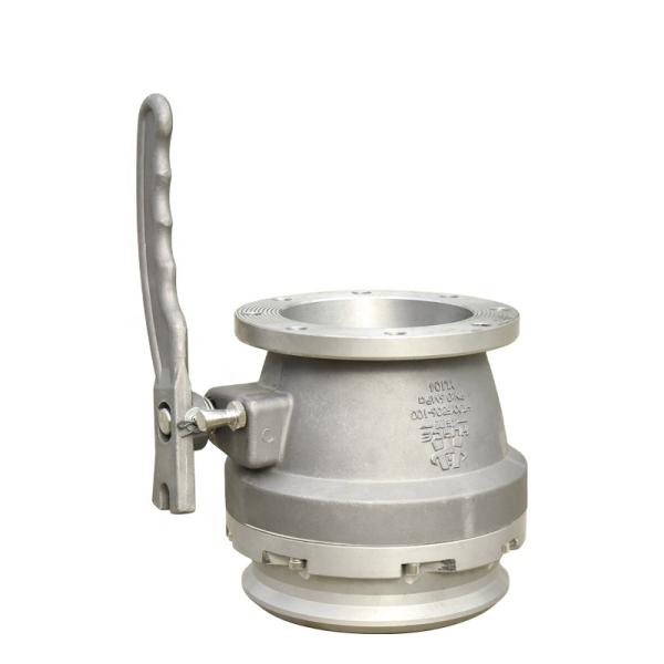 Manual Fuel Tanker Truck Unloading Valve Aluminium Alloy API Adaptor Valve for -20-70C Temperature Adjustment