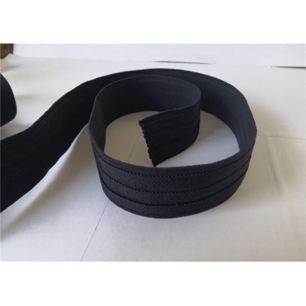 4 Cm Navy Blue Elastic Webbing Straps / Decorative Polyester Webbing Slings