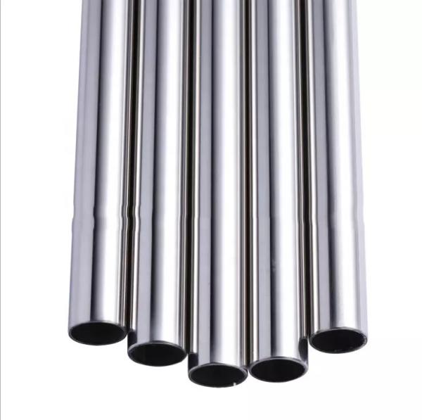 Silver Seamless 304 Stainless Round Tube 22x1.2cm For Construction