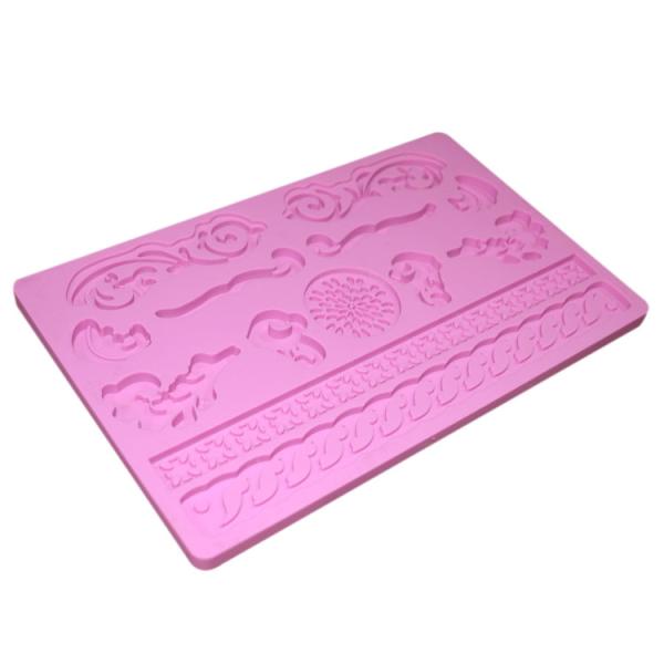 Furniture Pastry Silicone Baking Utensils Craft Decorating Fondant Lace Mat