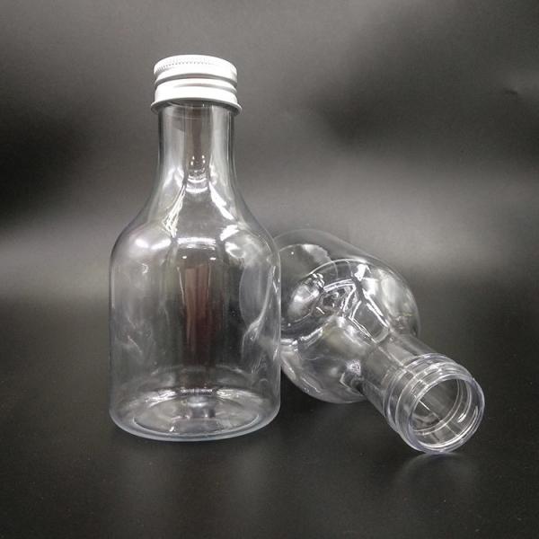 再利用可能な透明な漏れ防止プラスチック製のミルクティーボトル