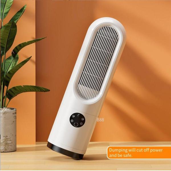 800-1800W Electric Heater for Bedroom Office Portable Tipping Protection 52*15 CM