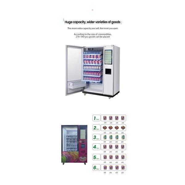 Xy Elevator Vending Machine With Auto Open Pickup Door