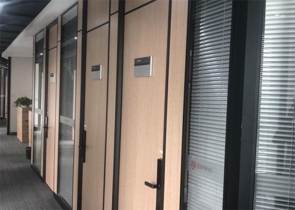 Aluminium Frame Glass Partition For Office Building