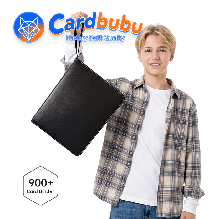 Custom 900 Pocket Card Binder Manufacturer for Trading Card Games Collectibles