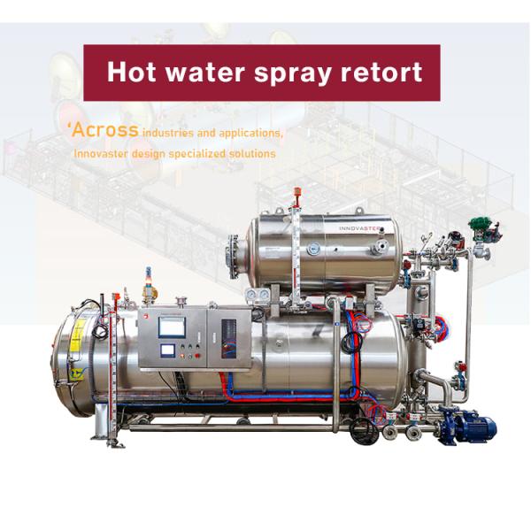 High Pressure Food Processing Sterilization Retort Machine with Versatile Design
