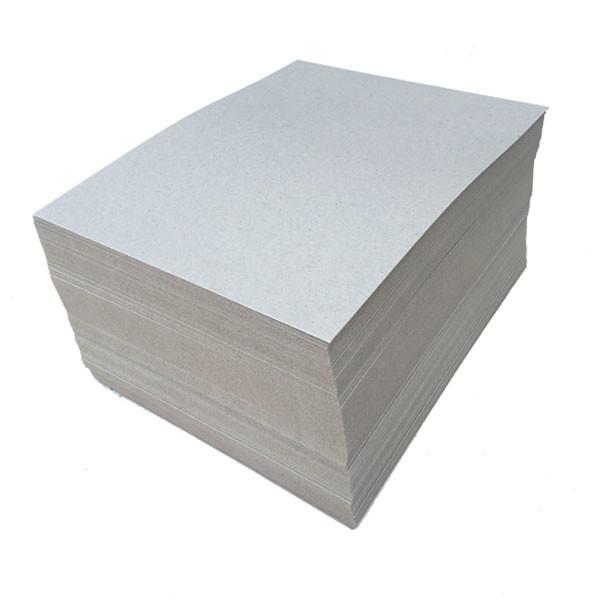 1000gsm Grey Cardboard Paper Uncoated Clay Grey Back Paperboard