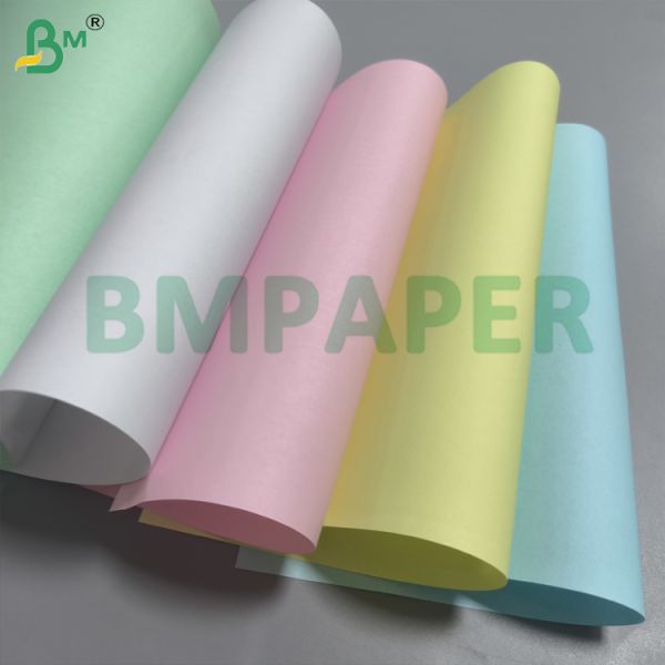Carbonless Base Paper Sheet Multi - Colors CF CFB CB For Duplicate Form