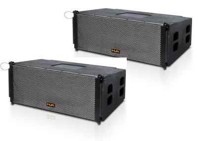 Brich Plywood  Nightclub Sound Equipment  Dual 12 8ohm For  Stadium