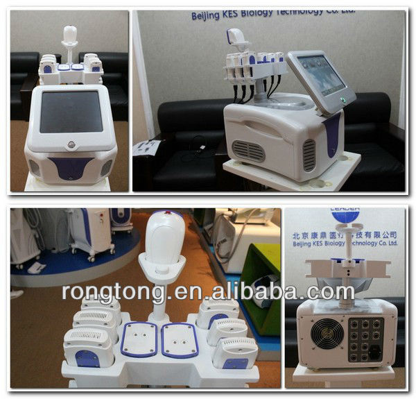 Portable Fractional Skin Tightening + Lipolaser RF Beauty Equipment, 650nm Diode Laser