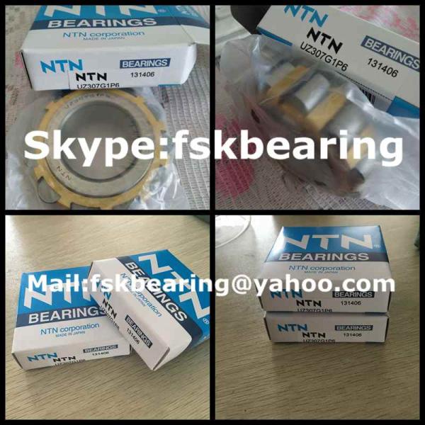 Eccentric UZ 307 G1P6 Cylindrical Roller Thrust Bearing Radial Brass Cage