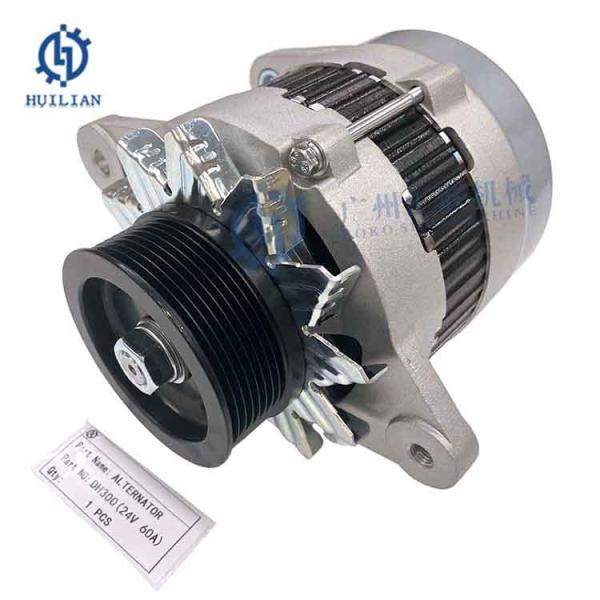 DH225 DH300 Excavator Alternator 24V 60A Excavator Generator Diesel Engine Generator
