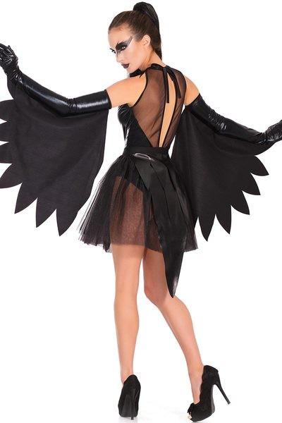 Dark Raven Swan Dance Halloween Adult Costumes Fairies For Party Christmas