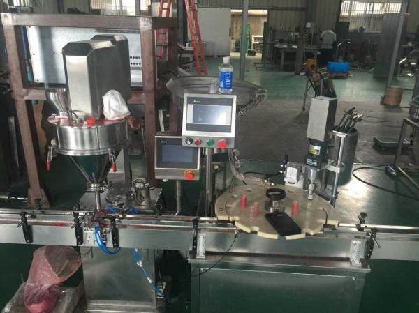 25L Rotary Powder Filling Machine 3 Phase For Ground Coffee High Speed