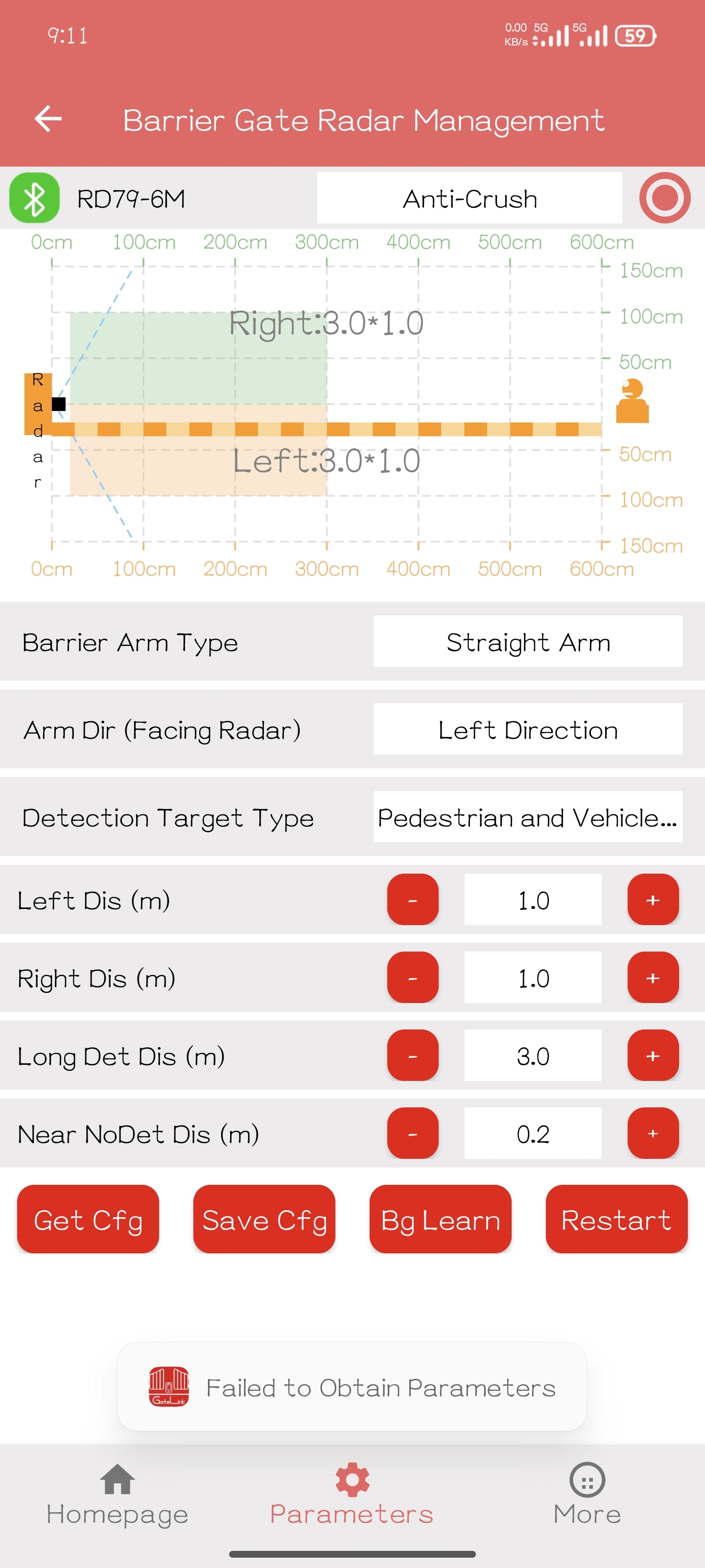 RD79-6M Surface Mount Barrier Sensor | Replaces Ground Loop | Easy Install