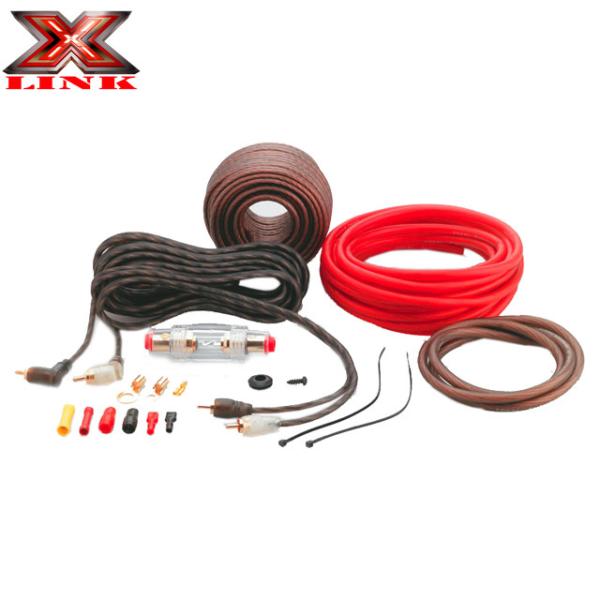 0 Gauge Car Amps Amplifier Wire Wiring Kit with American Wire Gauge Standard and Any Color Conductor CCA Or Copper