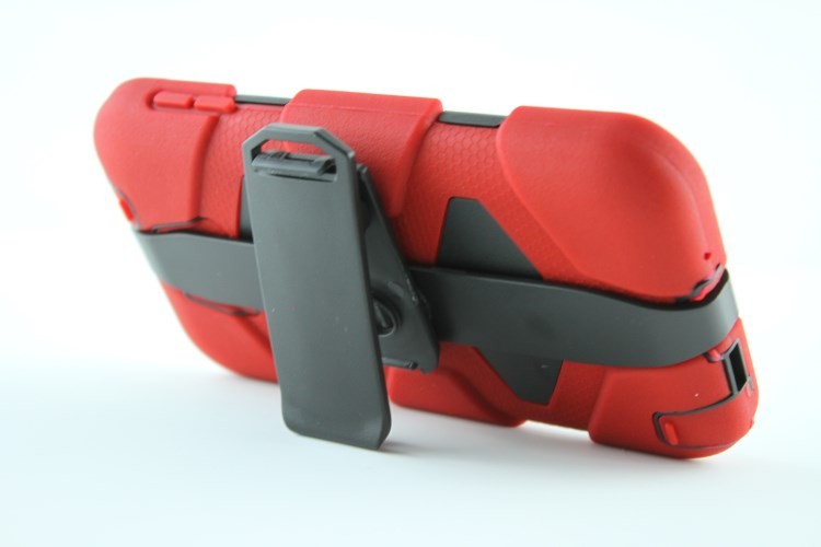 Griffin Survivor Cell Phone Silicone Red Case For Samsung Note3