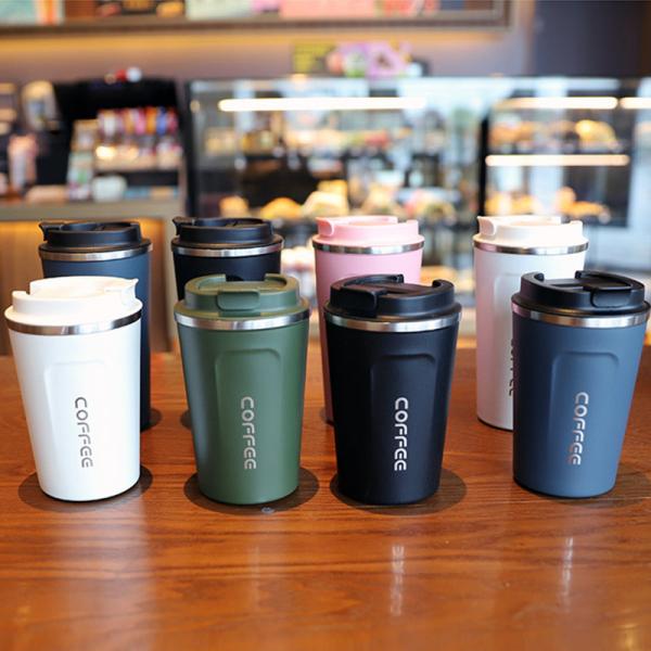 Stainless Steel Travel Mug 510ml Insulated Coffee Spill Vacuum Tumbler for Giveaways