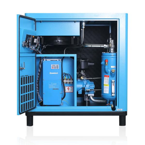 Compressor de ar de parafuso de frequência variável de ímã permanente de 7,5kW 10hp para jateamento de areia