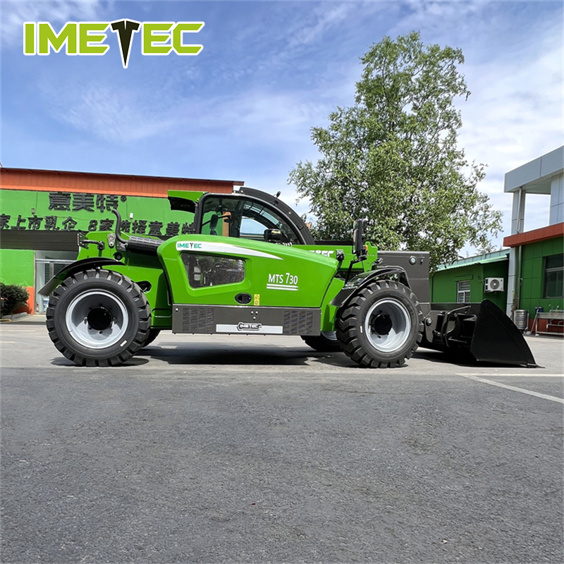 13.5m Telescopic Boom Forklift 4 Ton High Reach Telehandler Custom 6-18m Lifting Height