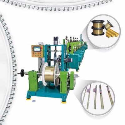 XY-100 Máquina para Fabricar Dientes de Cremallera Metálicos Tipo Y con Alambre de Latón