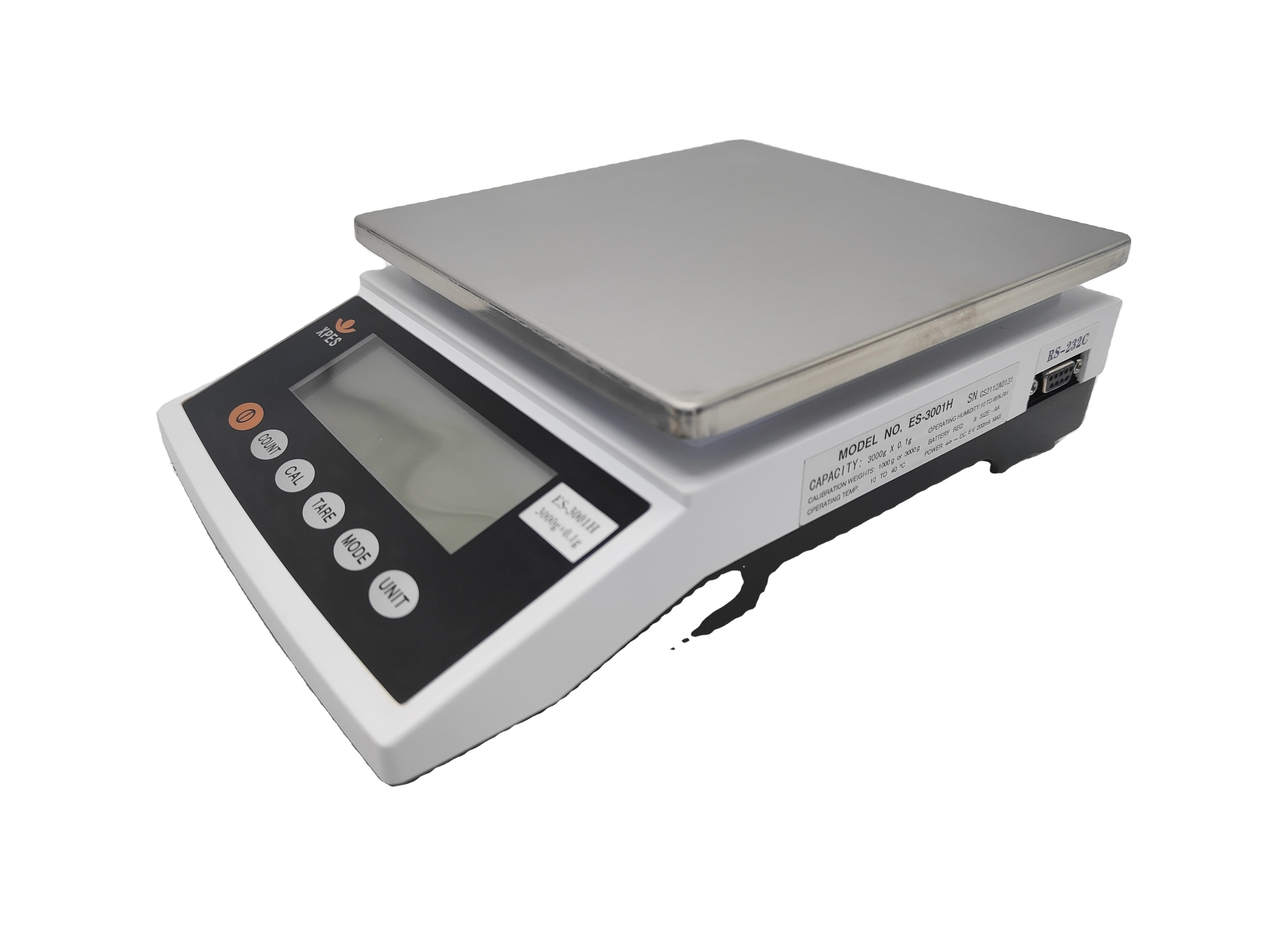3000g 0.1g s Electronic Balance Adopts High Precision Strain Transducer  Weighing  Measurement
