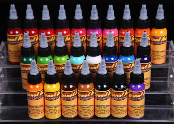 Eternal Luk Permanent Tattoo Ink 30ml / 1oz / Bottle With Multiple Colour