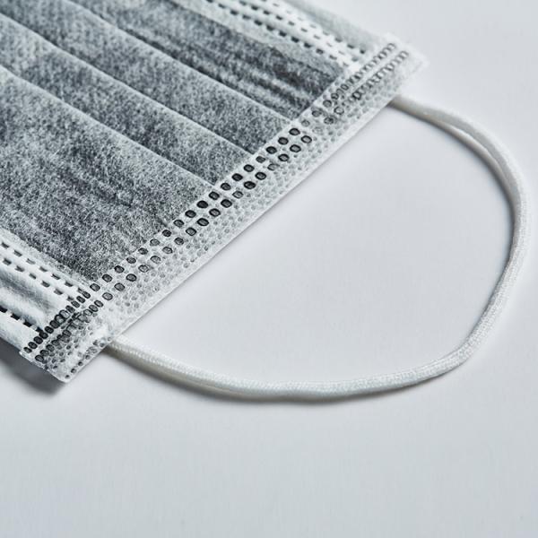 Light Weight 4 Ply Face Mask , Breathable Disposable Active Carbon Face Mask