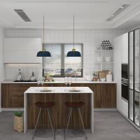 Armário Modular Moderno de Madeira Construído