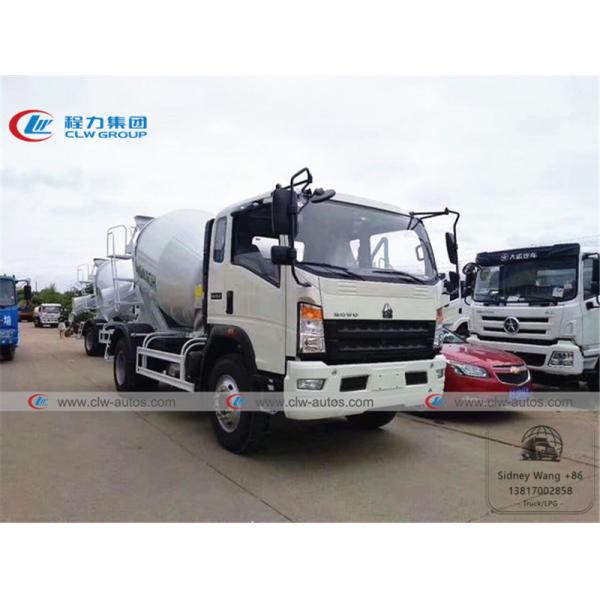 SINOTRUK HOWO 4x2 LHD 4000L Concrete Mixer Truck
