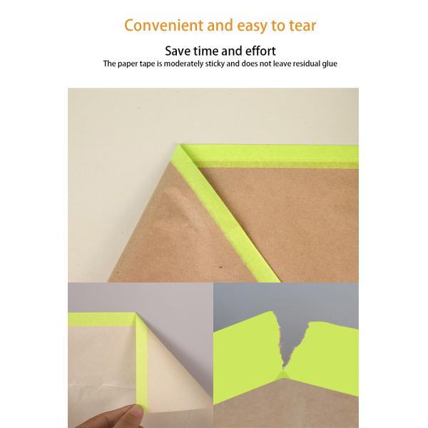 бумага декоративной краски 55cmx15m маскируя для предохранения от изоляции мебели