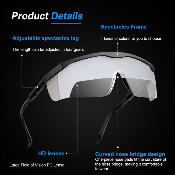 Pilot CE EN166 Ansi Z87.1Frosted  Stylish Goggle Protective Sunglasses Anti Fog Shading Side Shields Goggles Safety Glasses