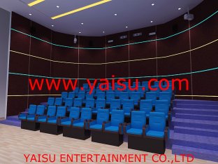3D 4D 5D 6D Cinema Theater Movie Motion Chair Seat System Furniture equipment facility suppliers factory