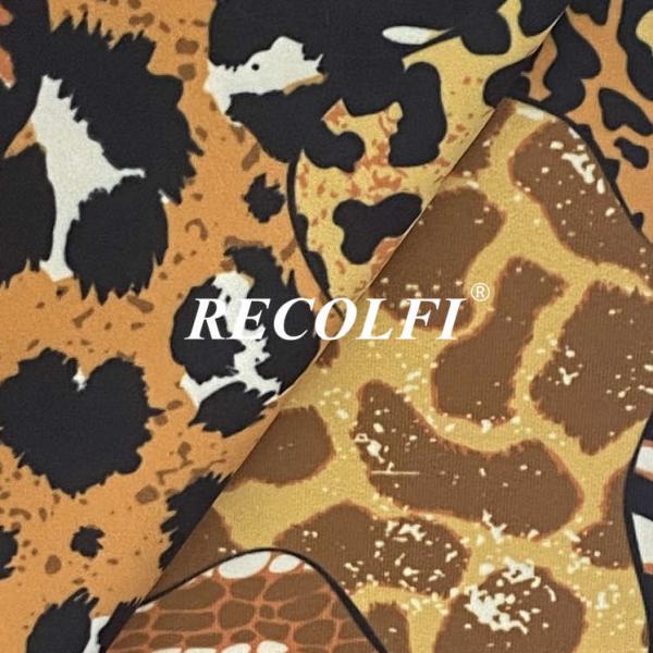 Sublimation Printing Activewear Knit Fabric Seamless Custom Pattern