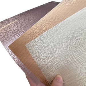 850mm–1450mm Width Wood Grain PVC Film Furniture Wrap Foil For MDF / Cabinets