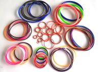 Factory supplier custom colored ringed flat square rectangle section silicone o ring