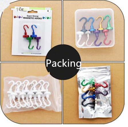 Super Strong Neodymium Purse Hanger Hook Magnet Permanent NdFeB Grade Your Needs