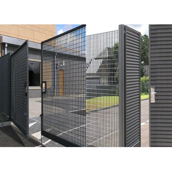 OEM Galvanizing Serrated Steel Bar Fence Grating For Driveways