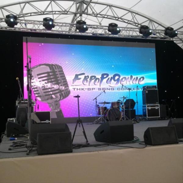 Hd Light Weight High Brightness LED Video Wall Waterproof Ip65 Outdoor Event P3.91