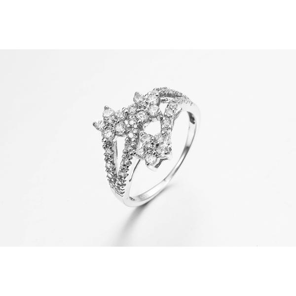 Zirconia колец 2.7g CZ группы стерлинговые серебряные диапазоны Stackable кубического Stackable