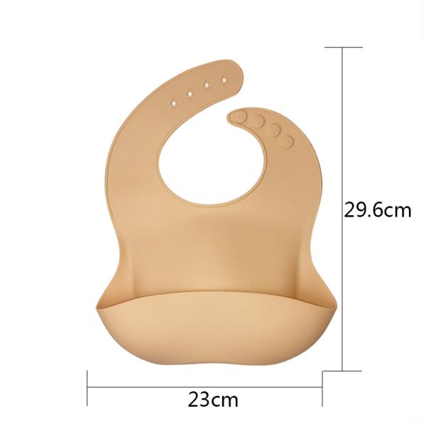 7 Pieces Silicone Baby Feeding Set Carrot Shape Dining Table Mat Suction Cup