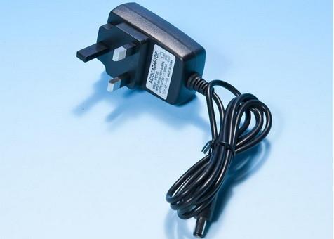 Wall Mounted LED Plug Adapter 12V 2A 24W Black 1.2M Length Rohs Approval