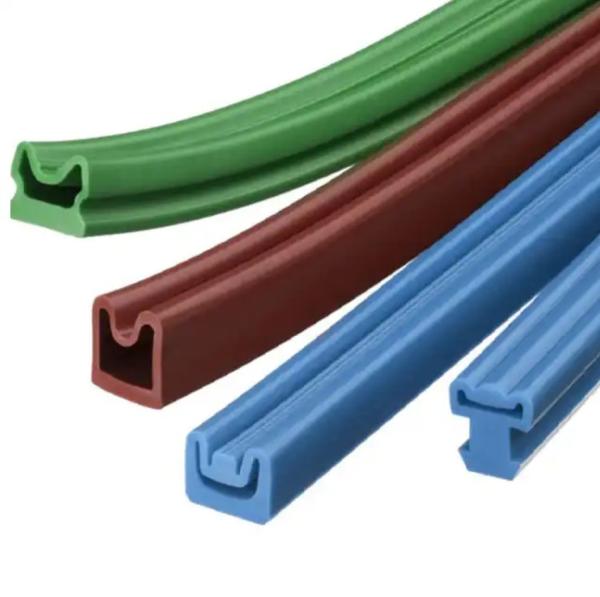 3M Faixa de extrusão de borracha de silicone autoadhesiva em forma de D para serviço de processamento de branco
